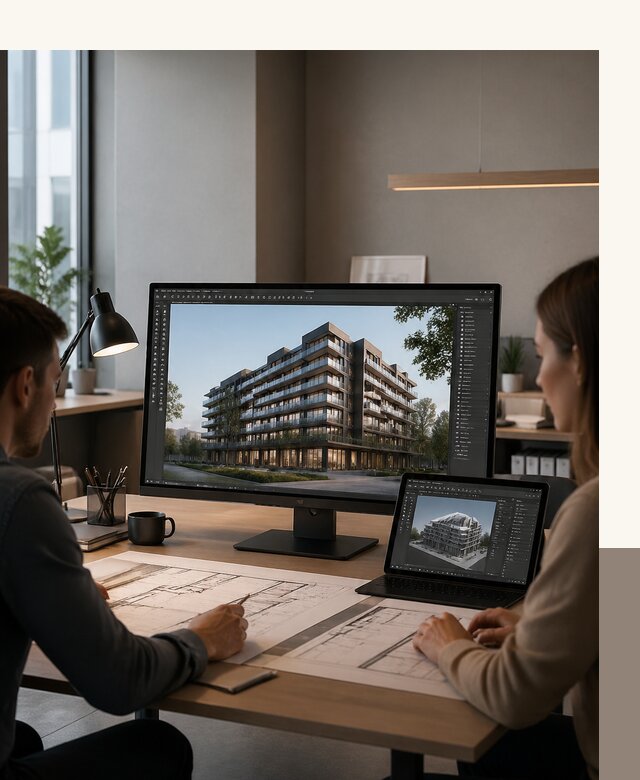 3D визуализация архитектуры и объектов строительства в Сосновоборске